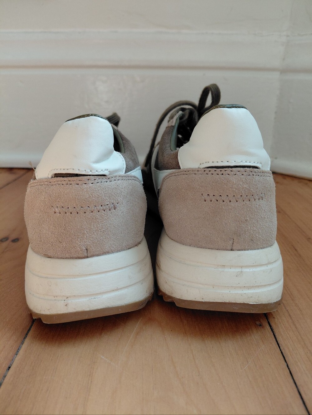 Gola Classics Women's Chicago Sneakers, Khaki Green/ Cappuccino, 10 (41) - Picture 5 of 8